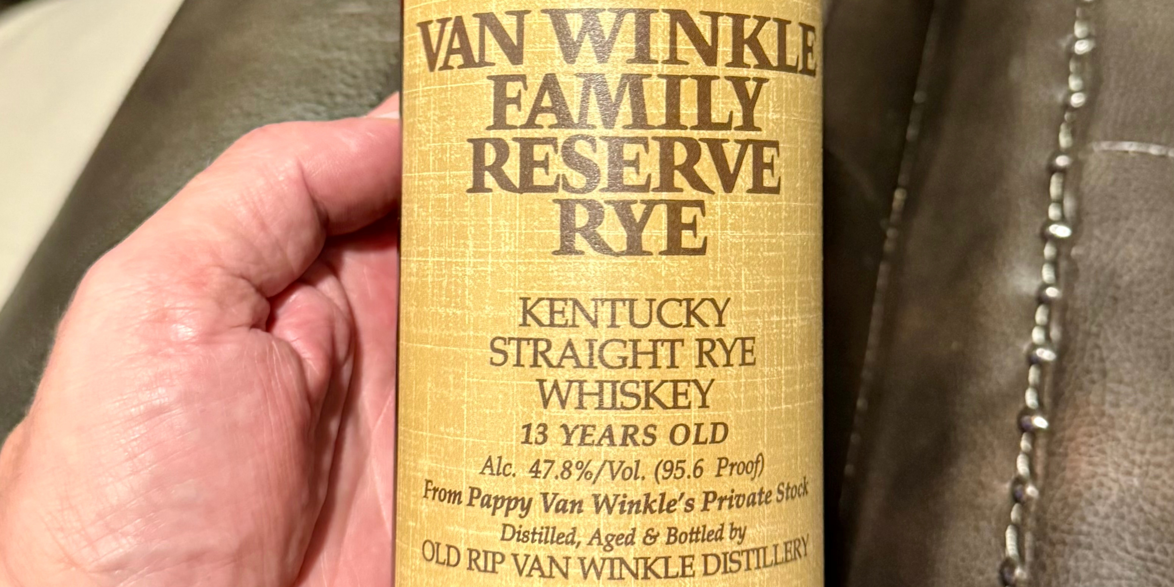 Pappy Van Winkle Family Reserve Rye