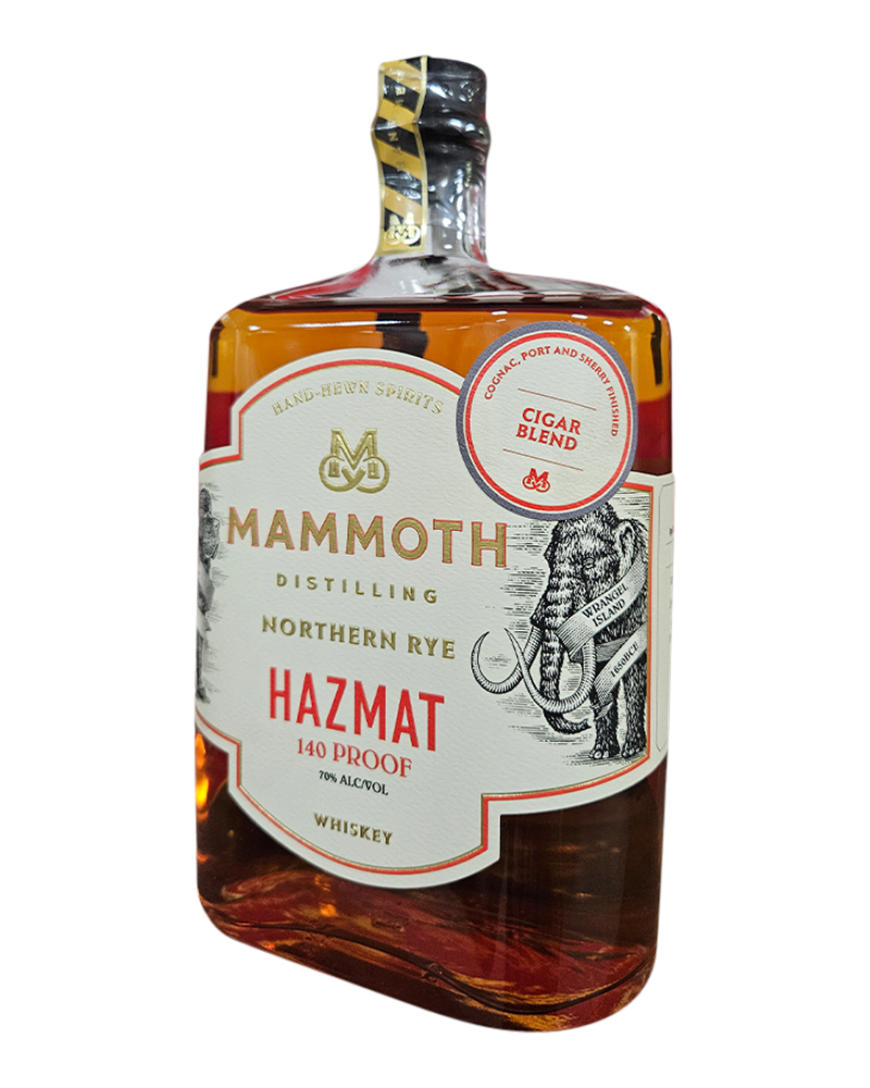bottle of hazmat whiskey