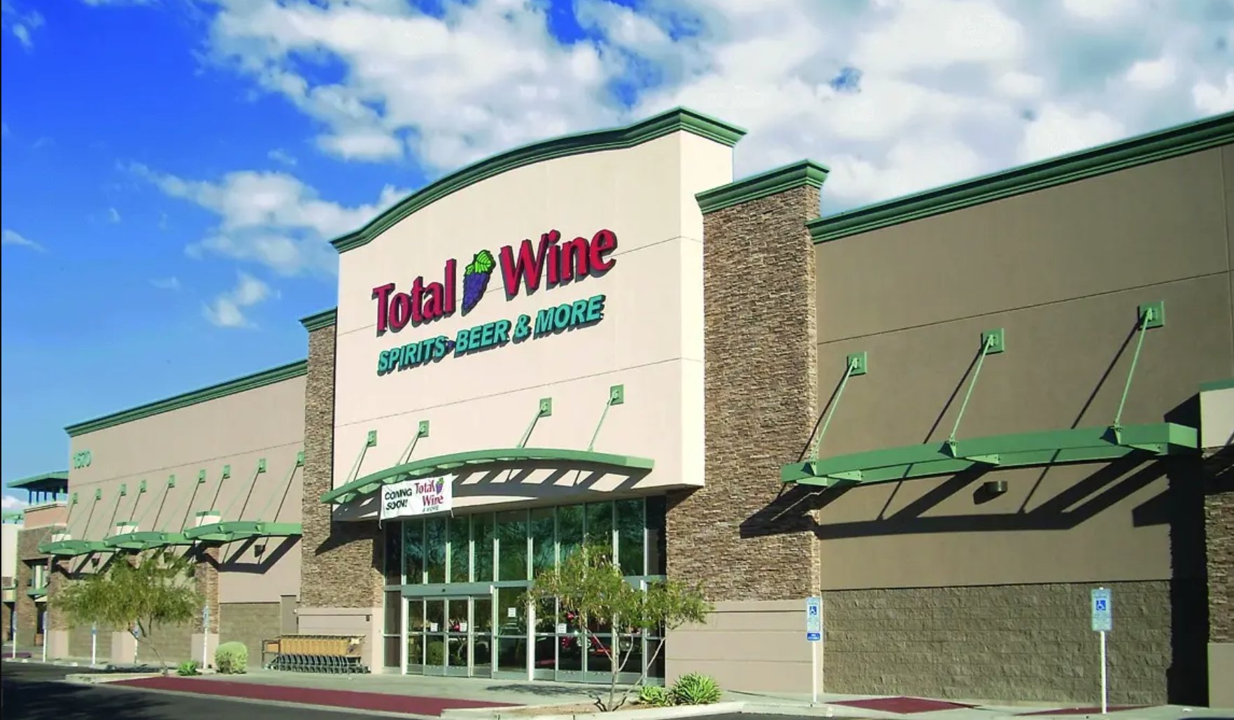Total Wine storefront